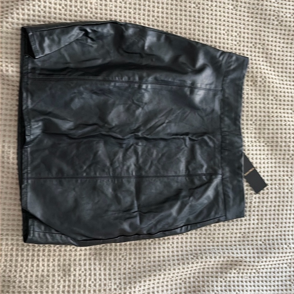 Leather Skirt- NWT